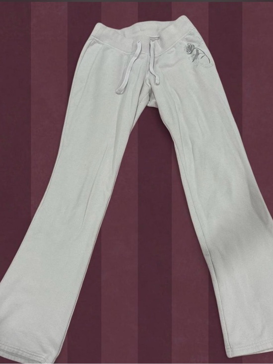 Hollister Pants - Hollister Baby pink Woman’s Drawstring Sweatpants with Subtle Graphic rose
